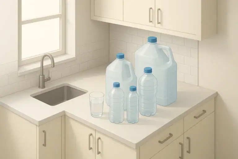 How to Clean and Sanitize Water Containers Safely