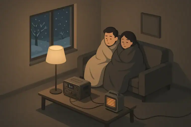 Heating During Winter Outages: What’s Safe and What’s Not