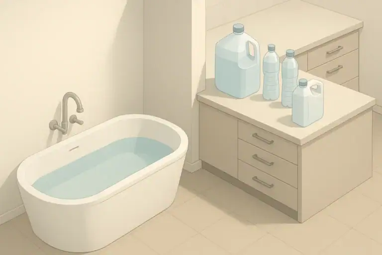 Bathtub Water Storage: When It Helps and What to Know