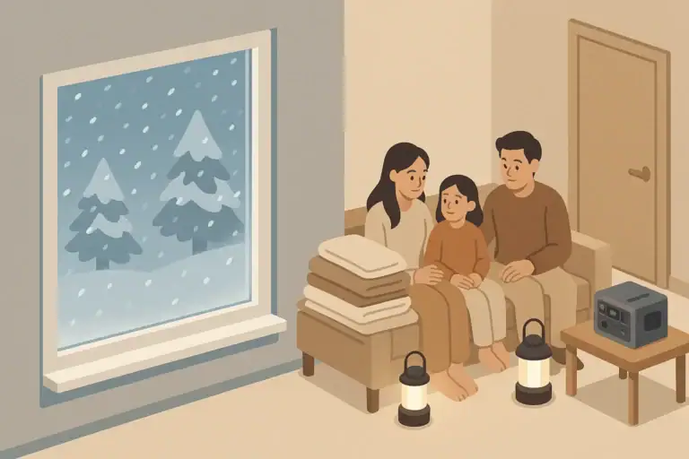Winter Power Outages: Heating Priorities and Safe Backup