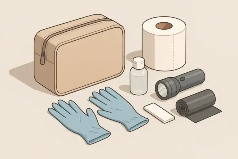 Emergency Toilet Setup: Bags, Buckets, Absorbents, and Hygiene