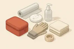 Shelter-in-Place Sealing Kit: Plastic, Tape, Towels, and Limits