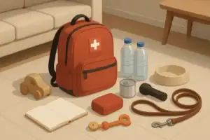 House Guest Emergency Instructions: Wi-Fi, Exits, Contacts, and Supplies