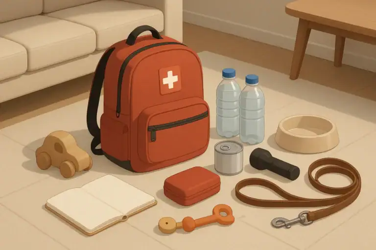 House Guest Emergency Instructions: Wi-Fi, Exits, Contacts, and Supplies